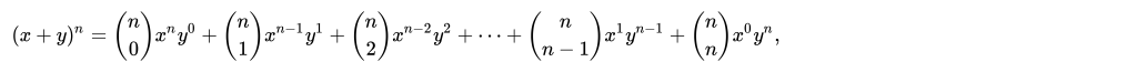 Binomial Theorem